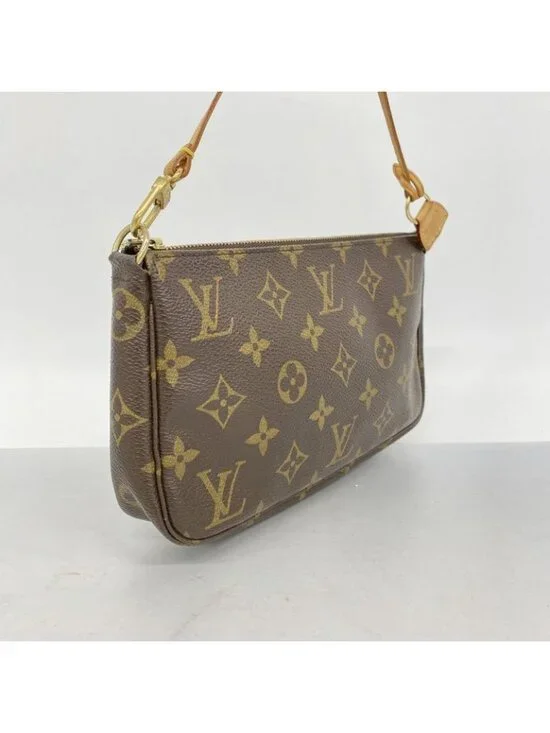 Louis Vuitton Pouch Monogram Pochette Brown - Picture 2 of 9